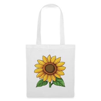 Sunflower Graphic - Tote Bag - white - Front