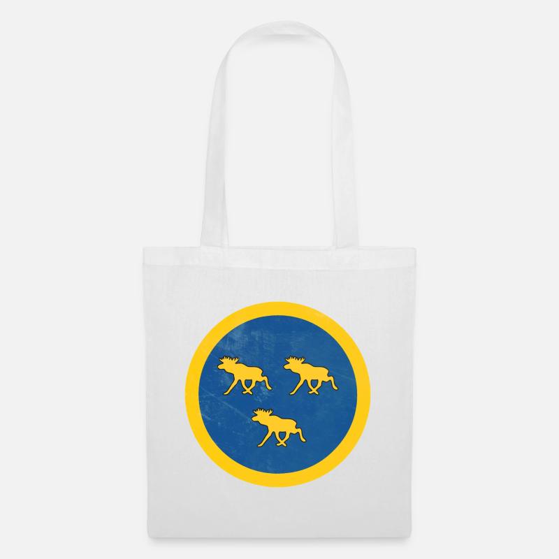 Swedish Moose Force - Tote Bag - white