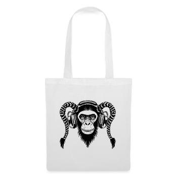 Festival Monkey Head Dawn Rave Edition Chemise - Sac en tissu - blanc - Devant