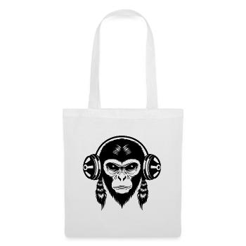 Rhythm Monkey Head Motion Street Edition Chemise - Sac en tissu - blanc - Devant