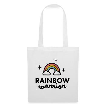 Rainbow Warrior logo - Tote Bag - white - Front