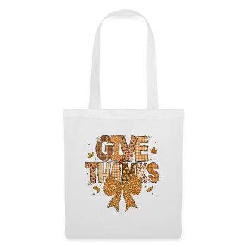 Patchwork Gratitude Autumn - Tote Bag - white - Front