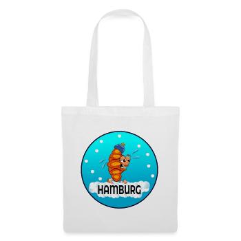 WINTER SNOW HAMBURG FRANZBRÖTCHEN - Tote Bag - white - Front