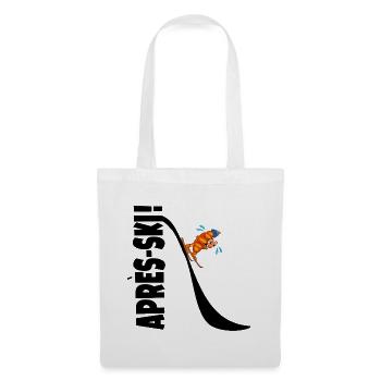 Après-SKI Funny Croissant - Tote Bag - white - Front