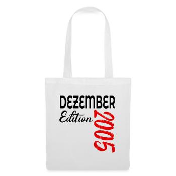 21ST BIRTHDAY DECEMBER 2005 - Tote Bag - white - Front