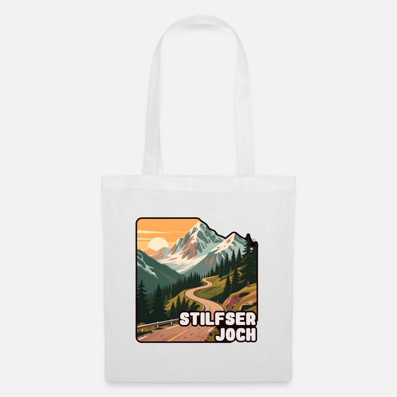 Stilfser Joch - Stoffbeutel - Weiß
