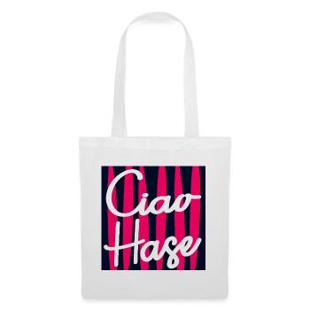 FAREWELL DARLING BUNNY - Tote Bag - white - Front