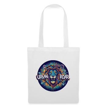 Urban Lion Graffiti Circle - Tote Bag - white - Front