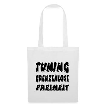 Tuning - Stoffbeutel - Weiß - Vorne