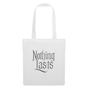Nothing Lasts Design – Éphémère et style - Sac en tissu - blanc - Devant