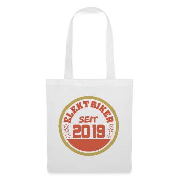 Électricien 2019 - Sac en tissu - blanc - Devant