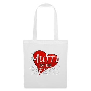 MOM IS THE BEST - Tote Bag - white - Front