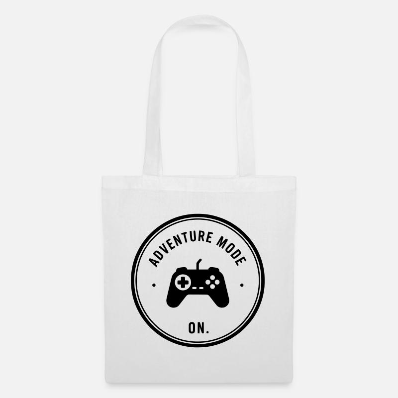 Adventure mode on - Tote Bag - white