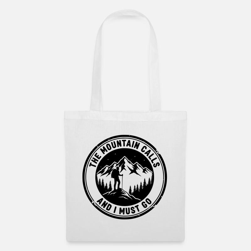 Mountain is calling - Tote Bag - white