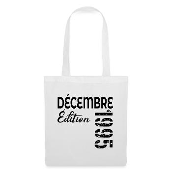Joyeaux Anniversaire December 1995 - Tote Bag - white - Front