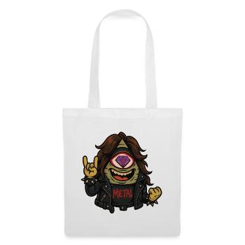 Valueminati Metalhead – Loud, Harder, Metal! - Tote Bag - white - Front