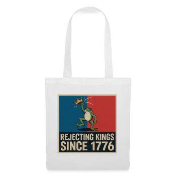 Portland Resistance Frog - T-Shirt de protestation États-Unis - Sac en tissu - blanc - Devant