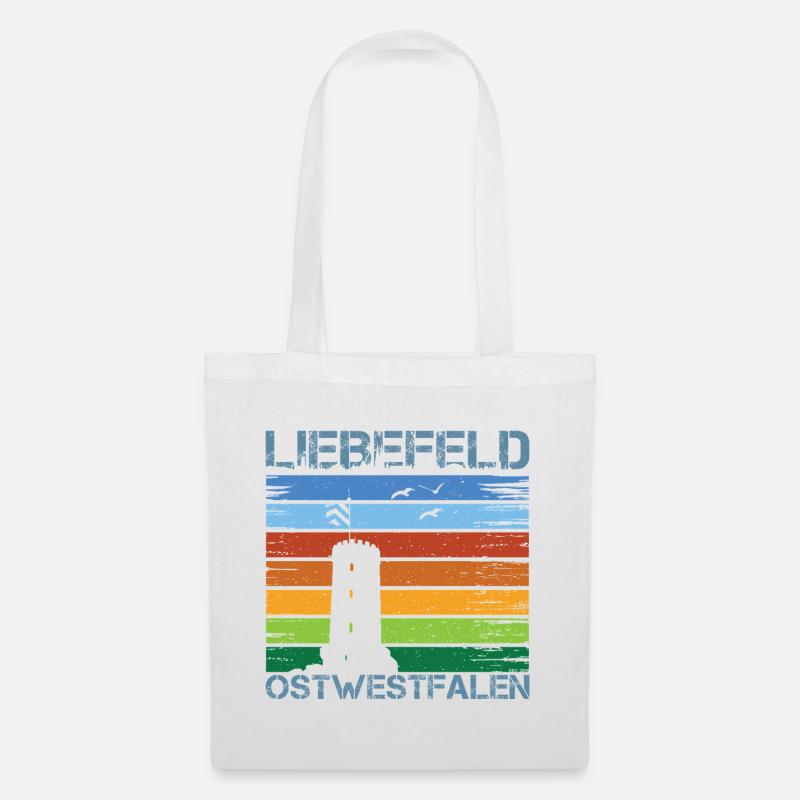 Liebefeld ❤ Sparrenburg - Stoffbeutel - Weiß