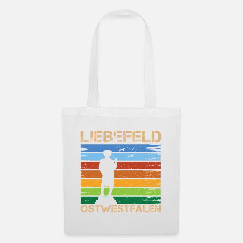 Liebefeld ❤ Leineweber - Tote Bag - white