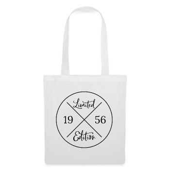 Limited edition 1956 - 70th Birthday Gift - Tote Bag - white - Front