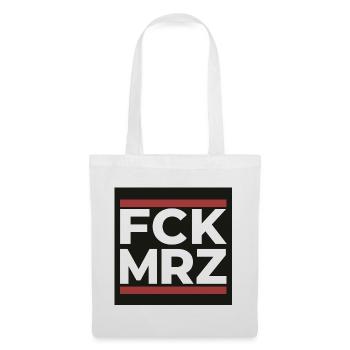 FCK Mar – Déclaration antifasciste Shi - Sac en tissu - blanc - Devant