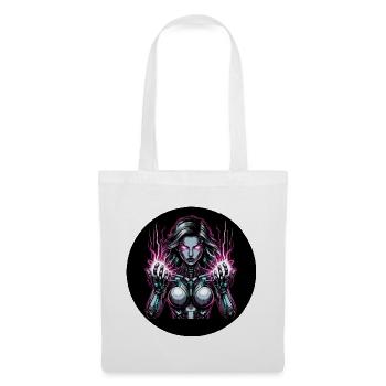 Cybernetic Energy Heroine - Tote Bag - white - Front