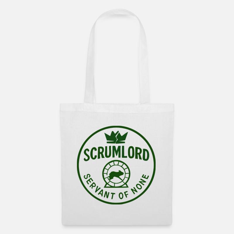 Scrumlord - Ruler without minions - Tote Bag - white