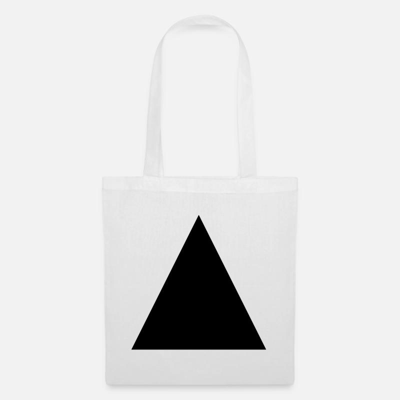 Triangle - Sac en tissu - blanc