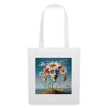 Flower Masks Dream - Tote Bag - white - Front