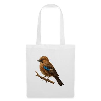 Jays illustration in nature design - Tote Bag - white - Front