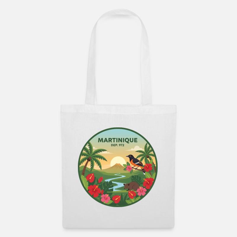 Martinique 972 - Tote Bag - white