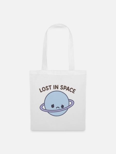 Lost in Space Planet - Stoffbeutel - Weiß