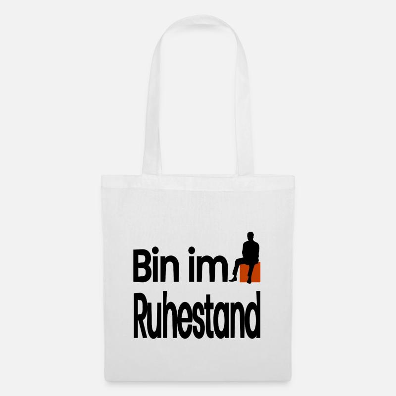 Ruhestand - Stoffbeutel - Weiß
