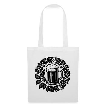 Bier kranz - Tote Bag - white - Front