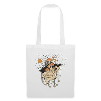 Cosmic Frog & Toadstools in the Universe - Tote Bag - white - Front