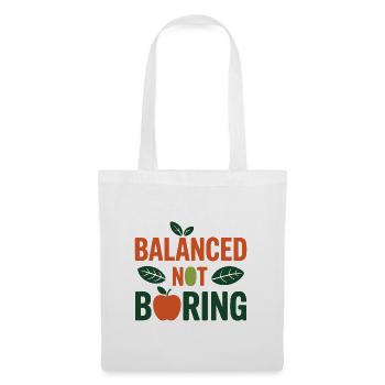 Balanced Not Boring Dietitian Professional  - Tote Bag - white - Front