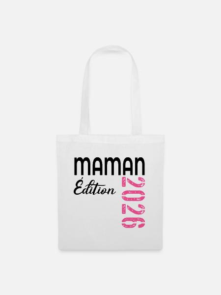 Mama 2026 - Stoffbeutel - Weiß
