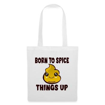 FUNNY MUSTARD - SPICE - Tote Bag - white - Front
