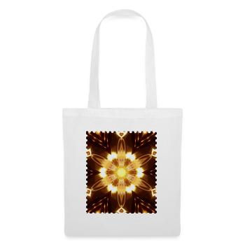 Fiery Mandala Light Play - Tote Bag - white - Front