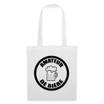 Bierliebhaber | Alkohol - Stoffbeutel - Weiß - Vorne