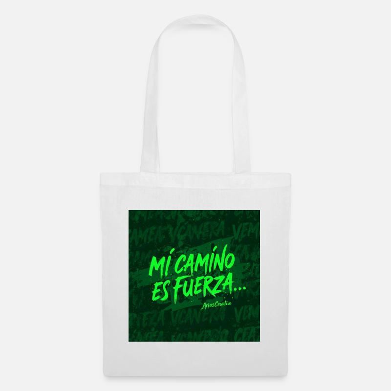 My path is strength - Tote Bag - white