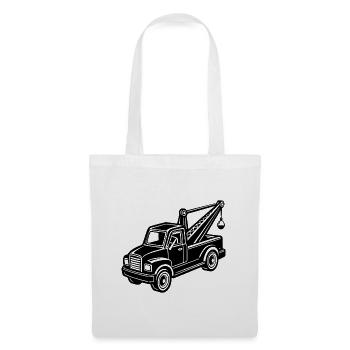 Dépanneuse - Sac en tissu - blanc - Devant