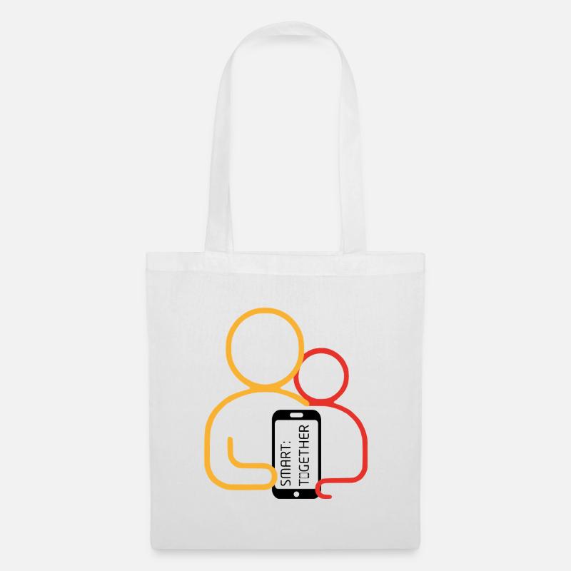 SmartTogether Logo - Sac en tissu - blanc