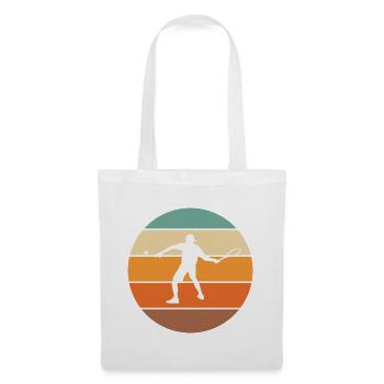 tennis - Sac en tissu - blanc - Devant