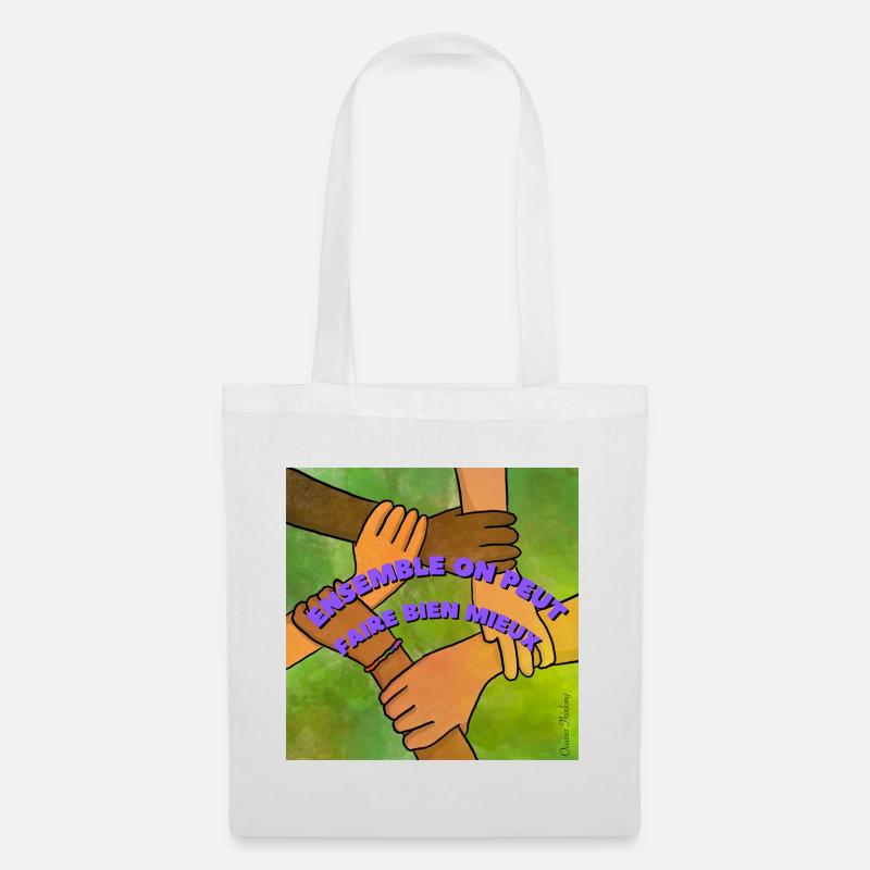 Together we can do much better - Tote Bag - white