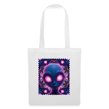 Kaléidoscope néonalie - Sac en tissu - blanc - Devant