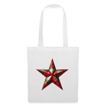 Christmas Star t-shirt design - Tote Bag - white - Front