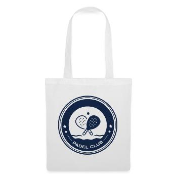 Customizable Padel Club – Team Badge - Tote Bag - white - Front