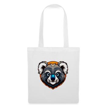 Cute Koala Esports Mascot Badge - Tote Bag - white - Front
