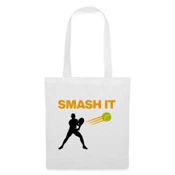 Smash It, Padel Power! Padel Sport - Tote Bag - white - Front